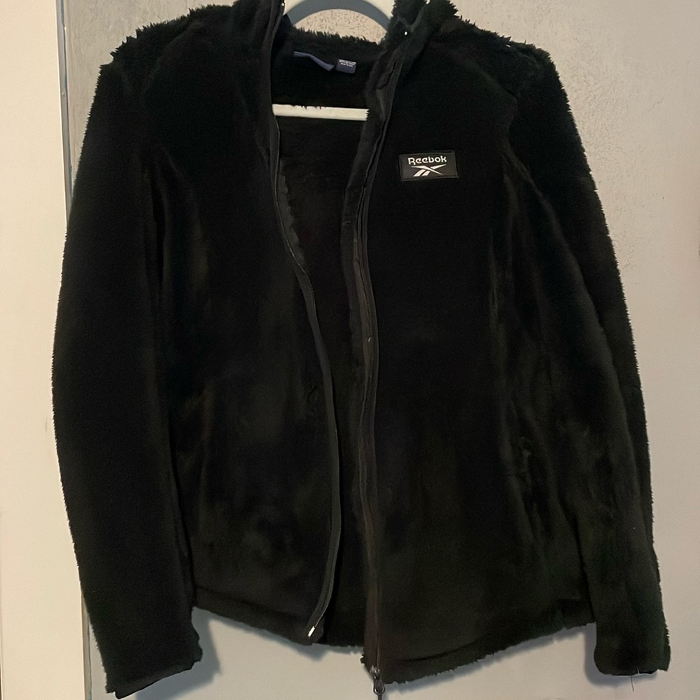 Reebok Fuzzy Sweater with hoodie